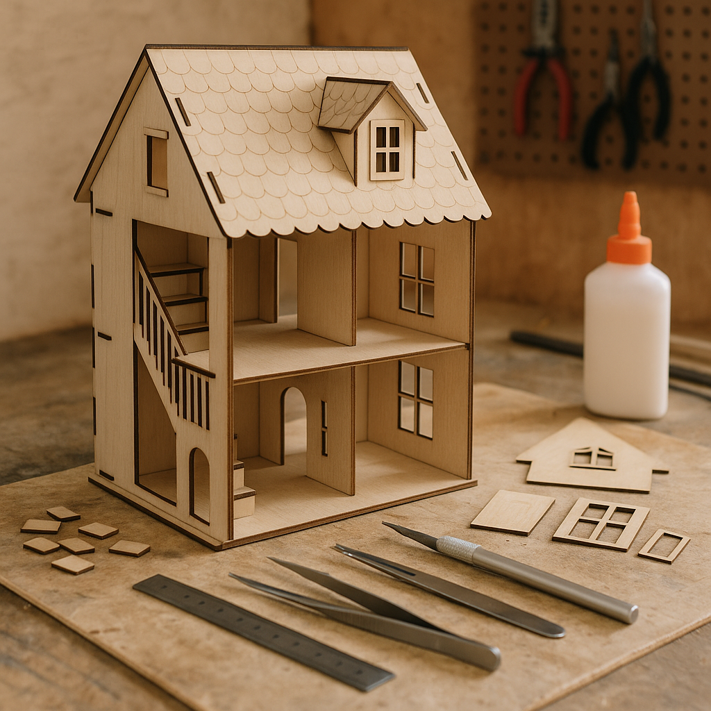 Building a dollhouse from scratch